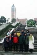 上海世界外国语学校同行到我校参观