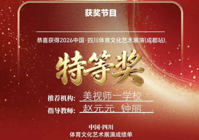 喜报｜美视师一星空艺术团舞蹈队《云朵上的花儿》斩获省级特等奖